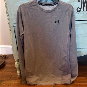 Under Armour Gray ColdGear Long Sleeve Tee